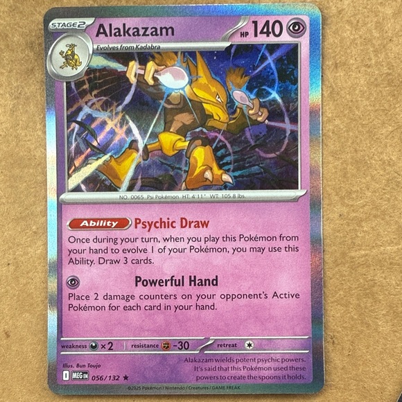 6 Psychic Pokemon Trading Cards - All Holo and Rare - Picture 2 of 7